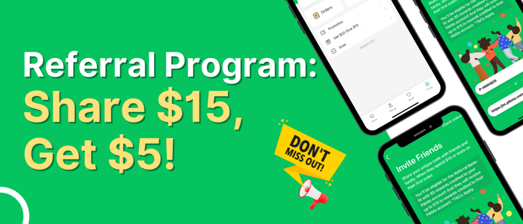 Referreal Program: Share $15, Get $5!